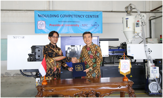 NPC Indonesian branch start up five-year strategic partnership with President University